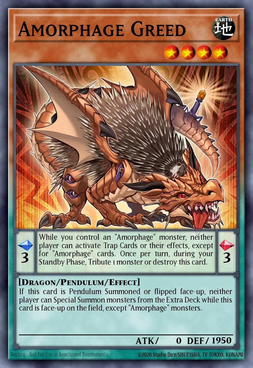 Amorphage Greed 2016 Yu-Gi-Oh! Shining Victories