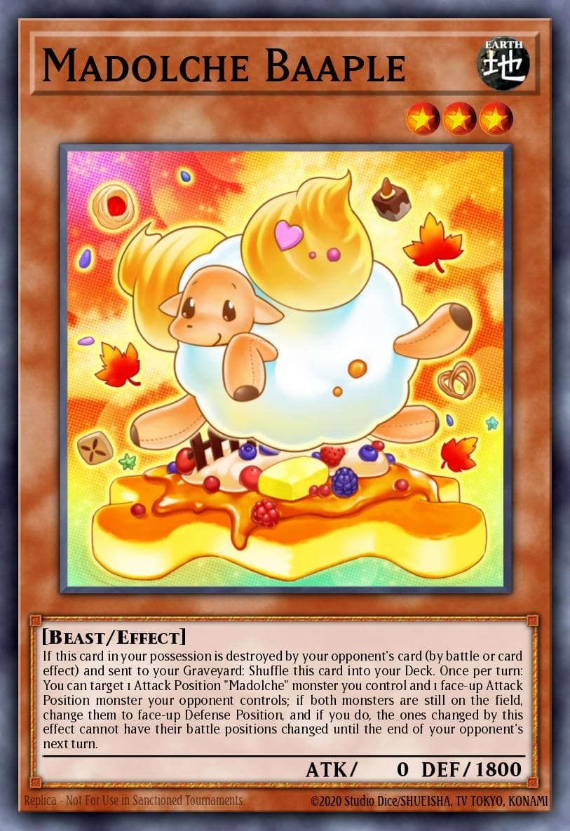 Madolche Baaple 2012 Yu-Gi-Oh! Return of the Duelist