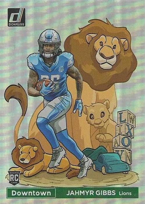 Jahmyr Gibbs 2023 panini Panini Donruss