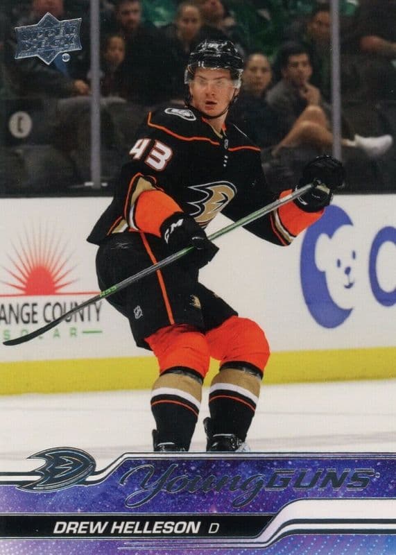 Drew Helleson trading card
