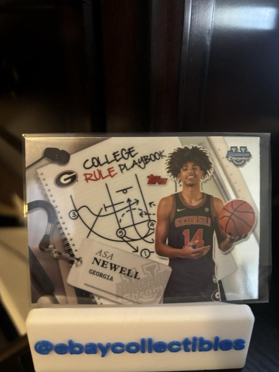 Asa Newell 2024 bowman Bowman University Chrome