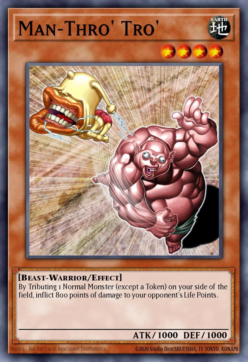 Man-Thro' Tro' 2004 Yu-Gi-Oh! Ancient Sanctuary