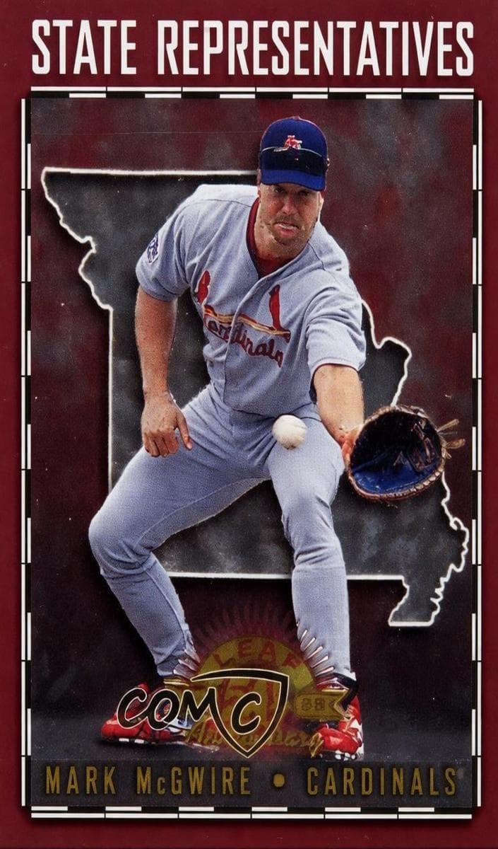 Mark McGwire 1998 leaf Leaf