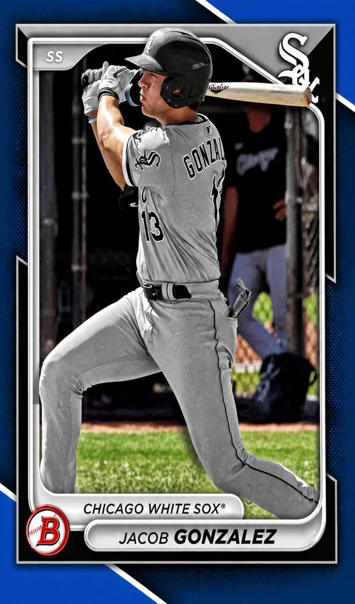 Jacob Gonzalez 2024 bowman Bowman