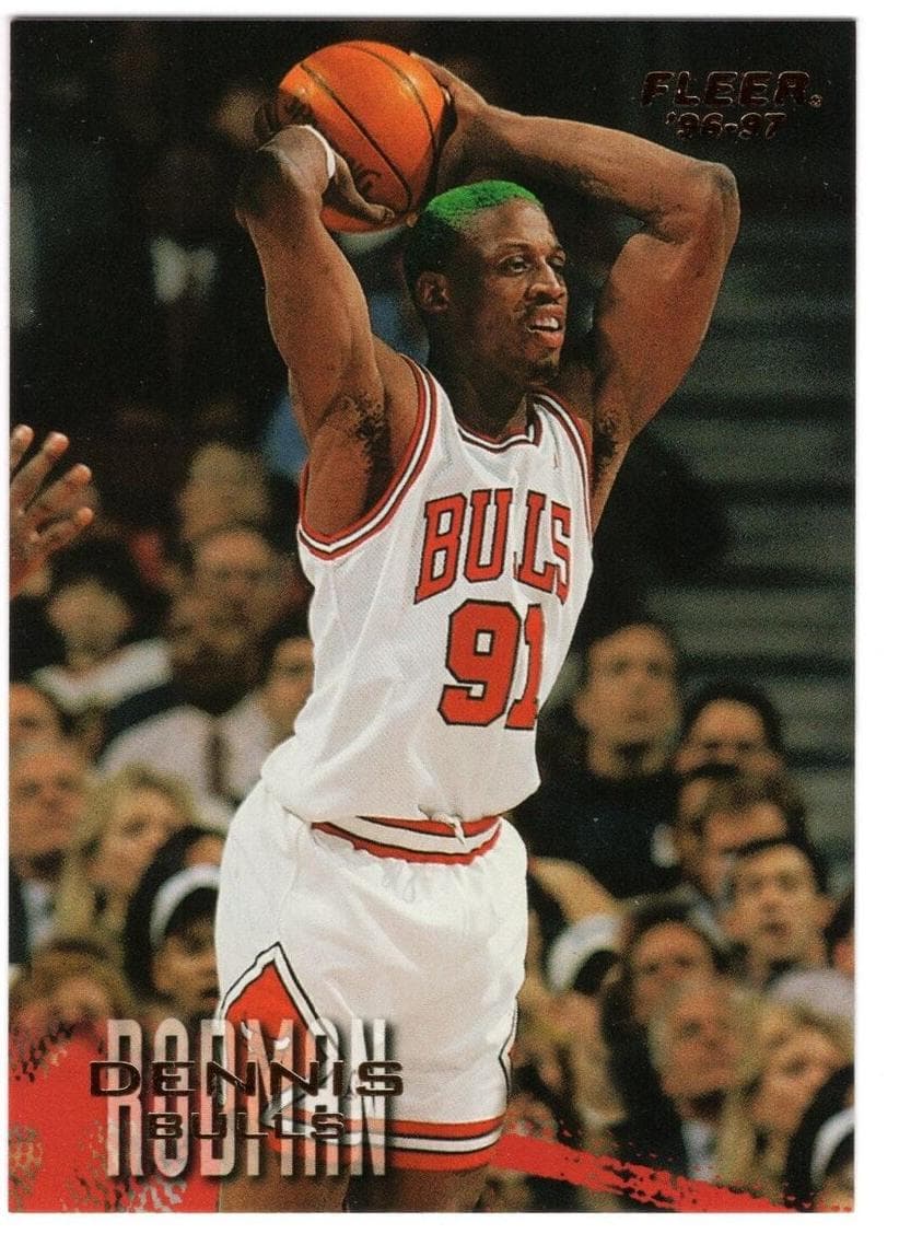 Dennis Rodman 1996 fleer Fleer