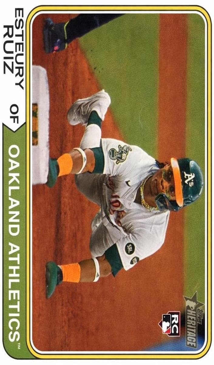 Esteury Ruiz trading card