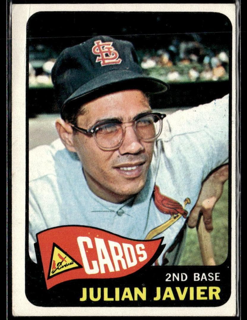 Julian Javier 1965 topps Topps