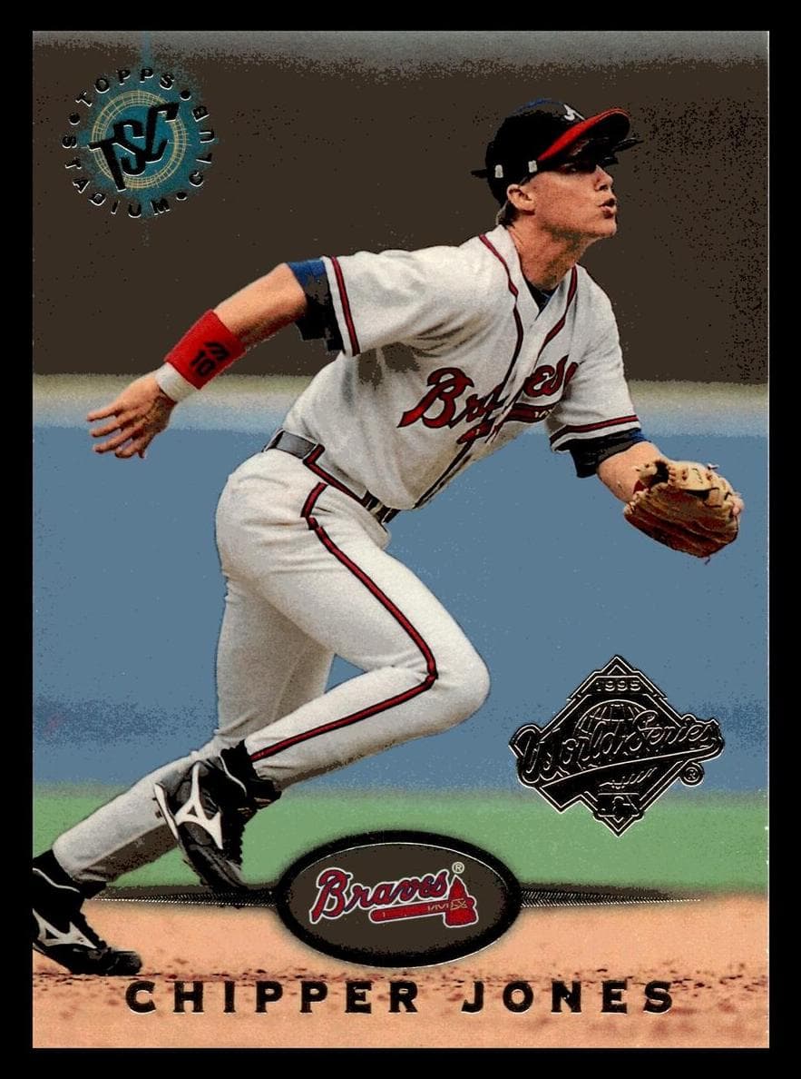 Chipper Jones 1995 unknown Stadium Club