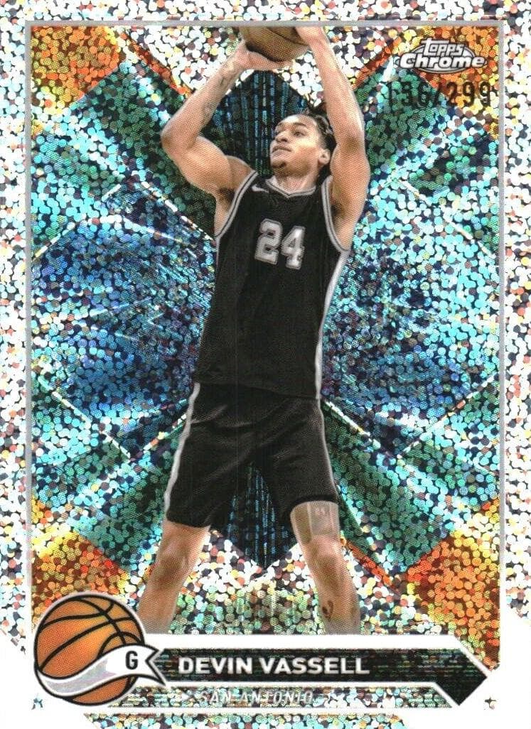 Devin Vassell 2023 topps Topps Chrome