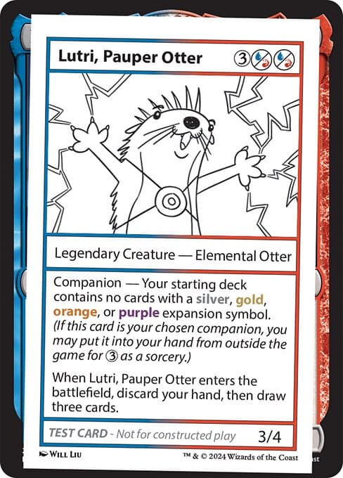 Lutri, Pauper Otter 2024 Magic: The Gathering Mystery Booster 2