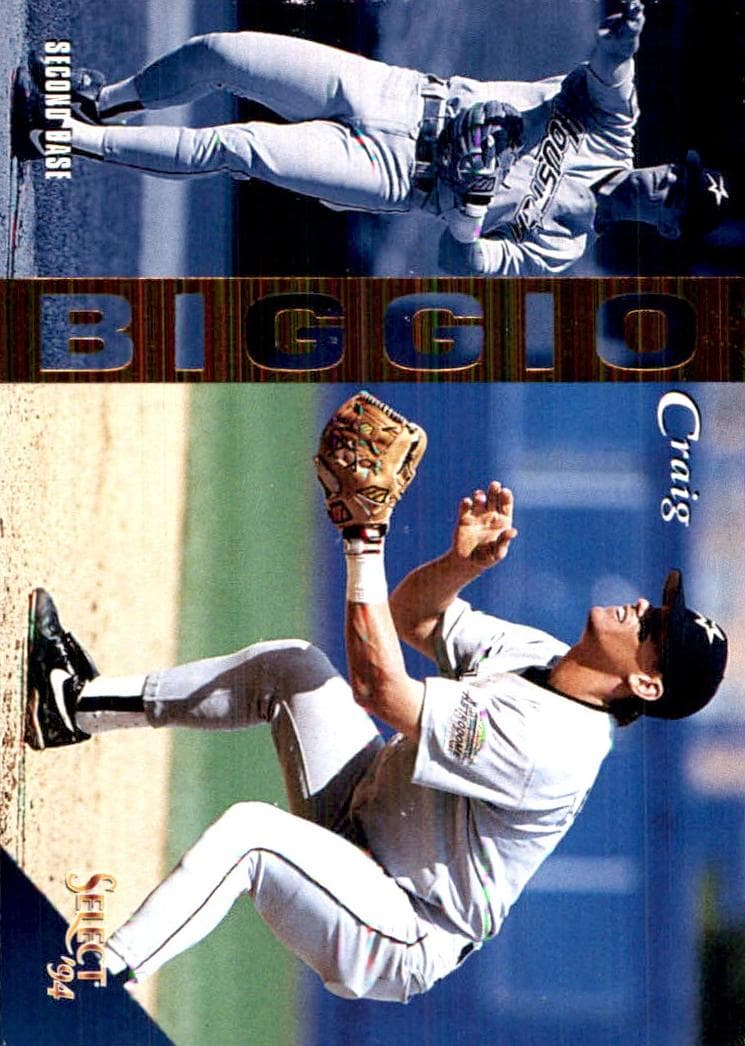 Craig Biggio 1994 panini Select