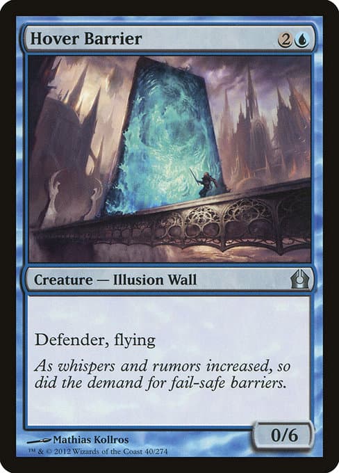 Hover Barrier 2012 Magic: The Gathering Return to Ravnica