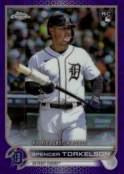 Spencer Torkelson 2022 topps Topps Chrome Update
