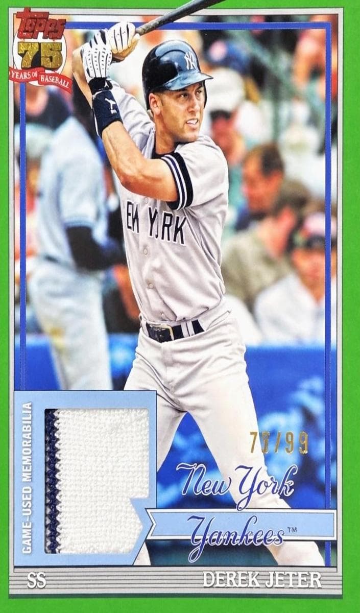 Derek Jeter 2026 topps Topps