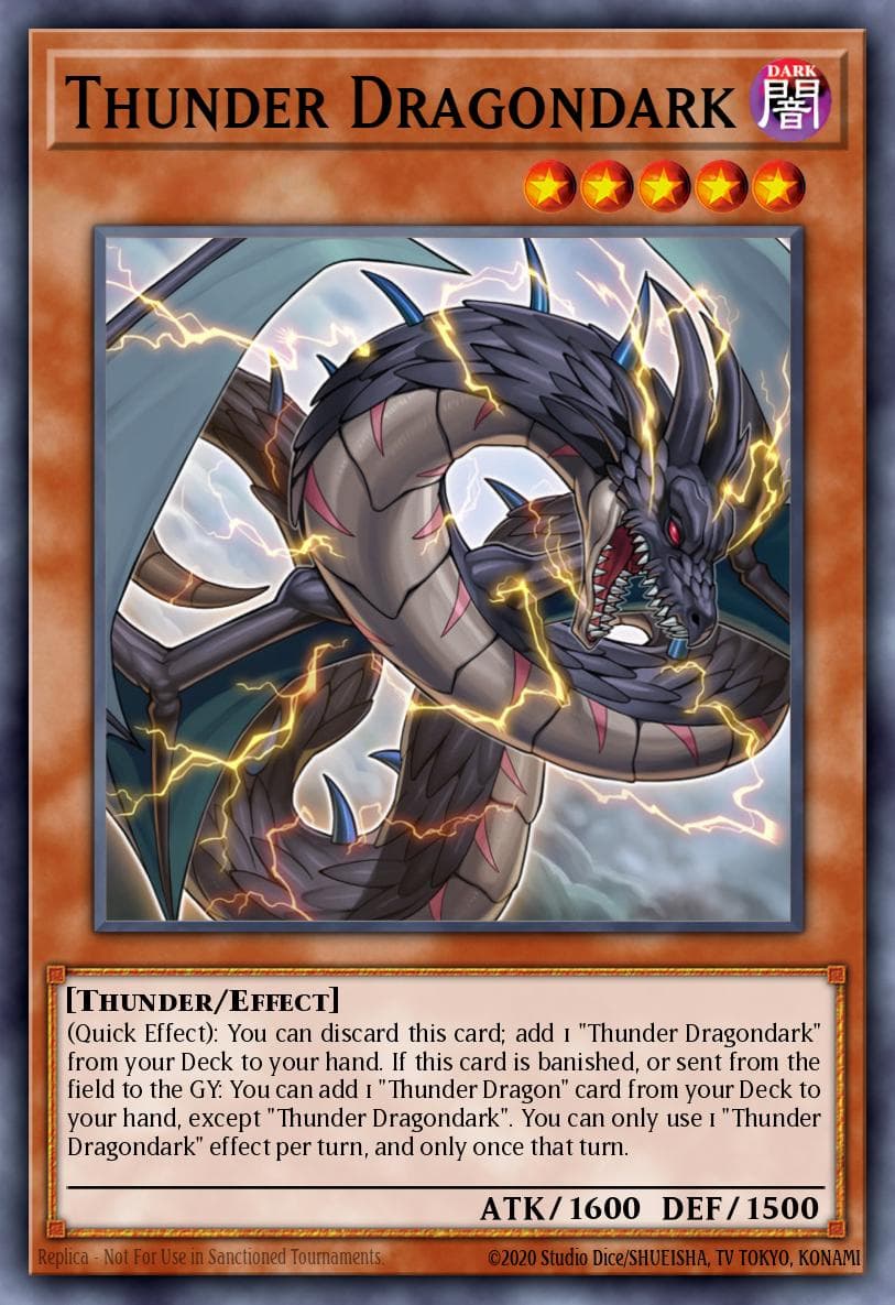 Thunder Dragondark 2018 Yu-Gi-Oh! Soul Fusion