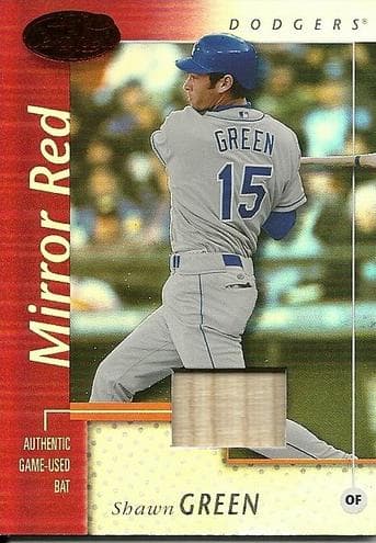 Shawn Green 2002 leaf Certified