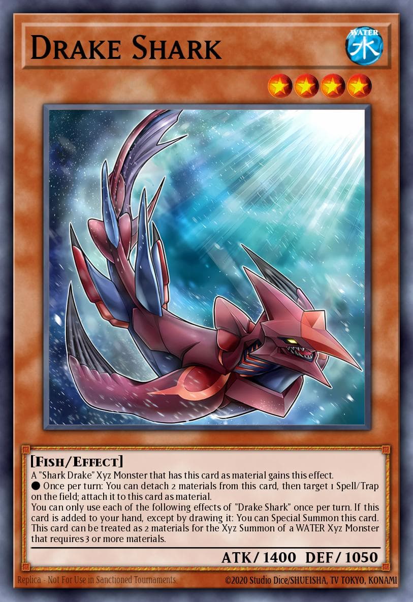 Drake Shark 2025 Yu-Gi-Oh! 2025 Mega Pack Tin