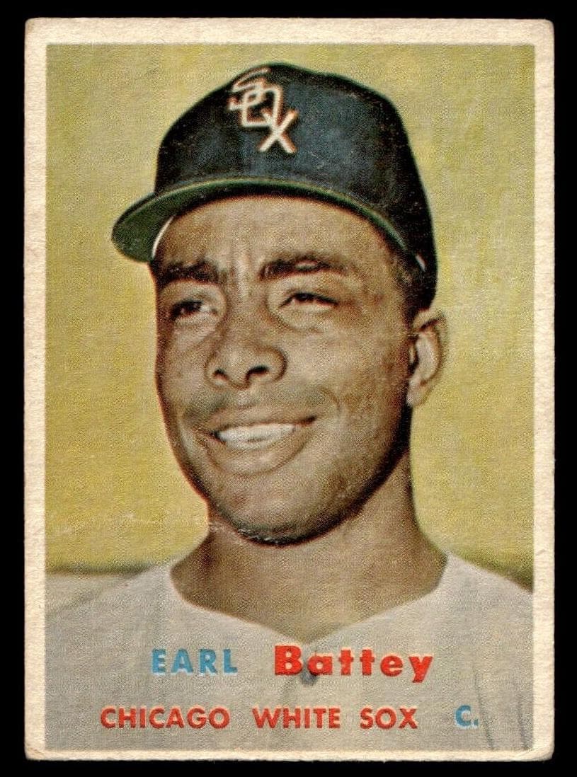 Earl Battey 1957 topps Topps