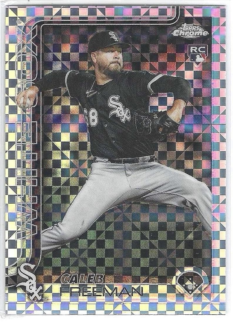 Caleb Freeman trading card
