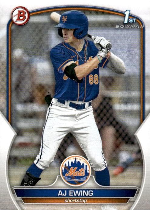 AJ Ewing trading card