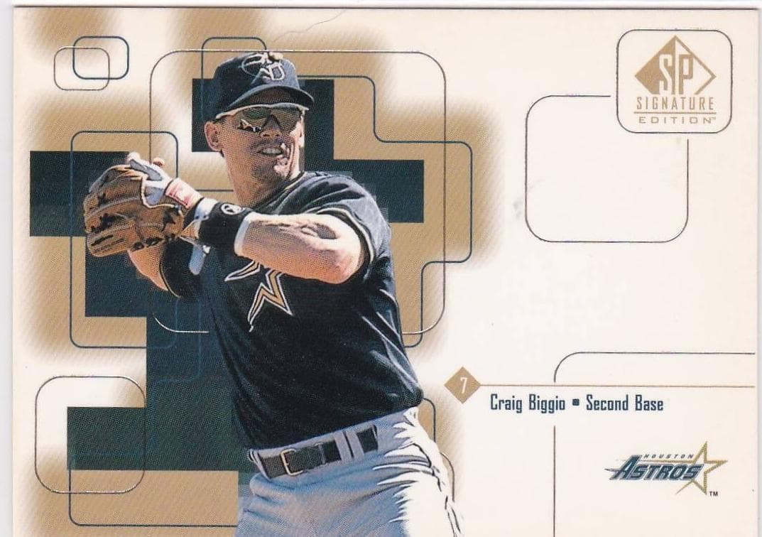 Craig Biggio 1999 unknown SP Signature Edition