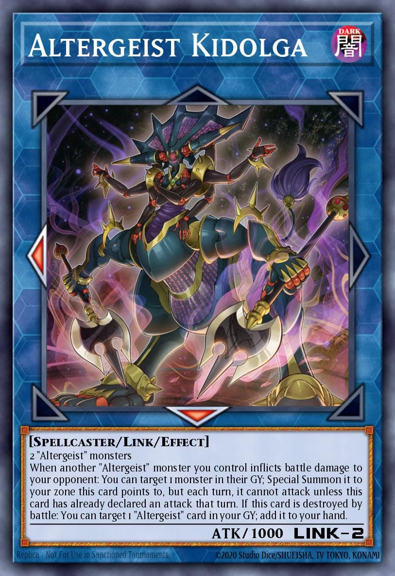 Altergeist Kidolga 2018 Yu-Gi-Oh!