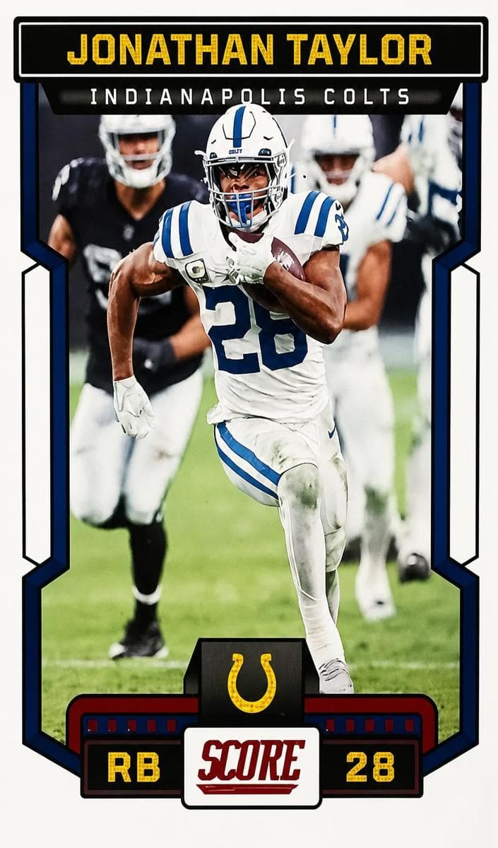Jonathan Taylor 2023 panini Panini Illusions