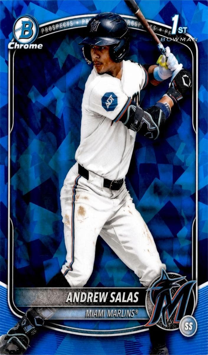 Andrew Salas 2025 bowman Bowman Draft Sapphire