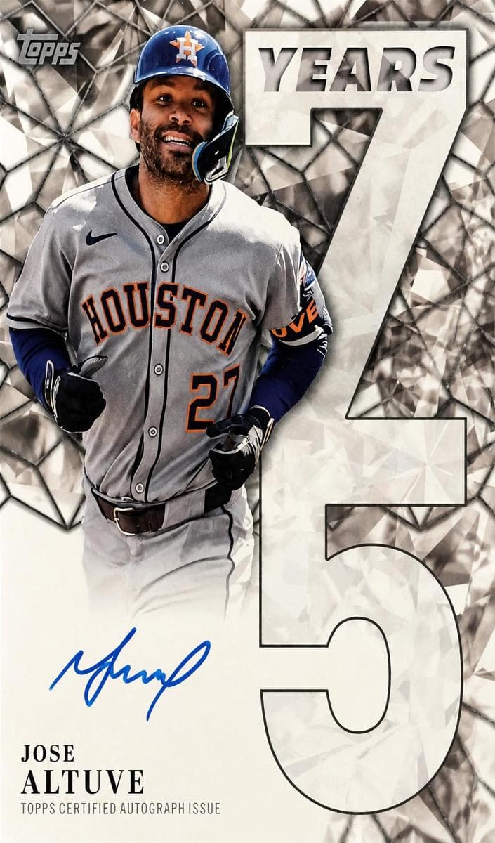 Jose Altuve 2026 topps Topps