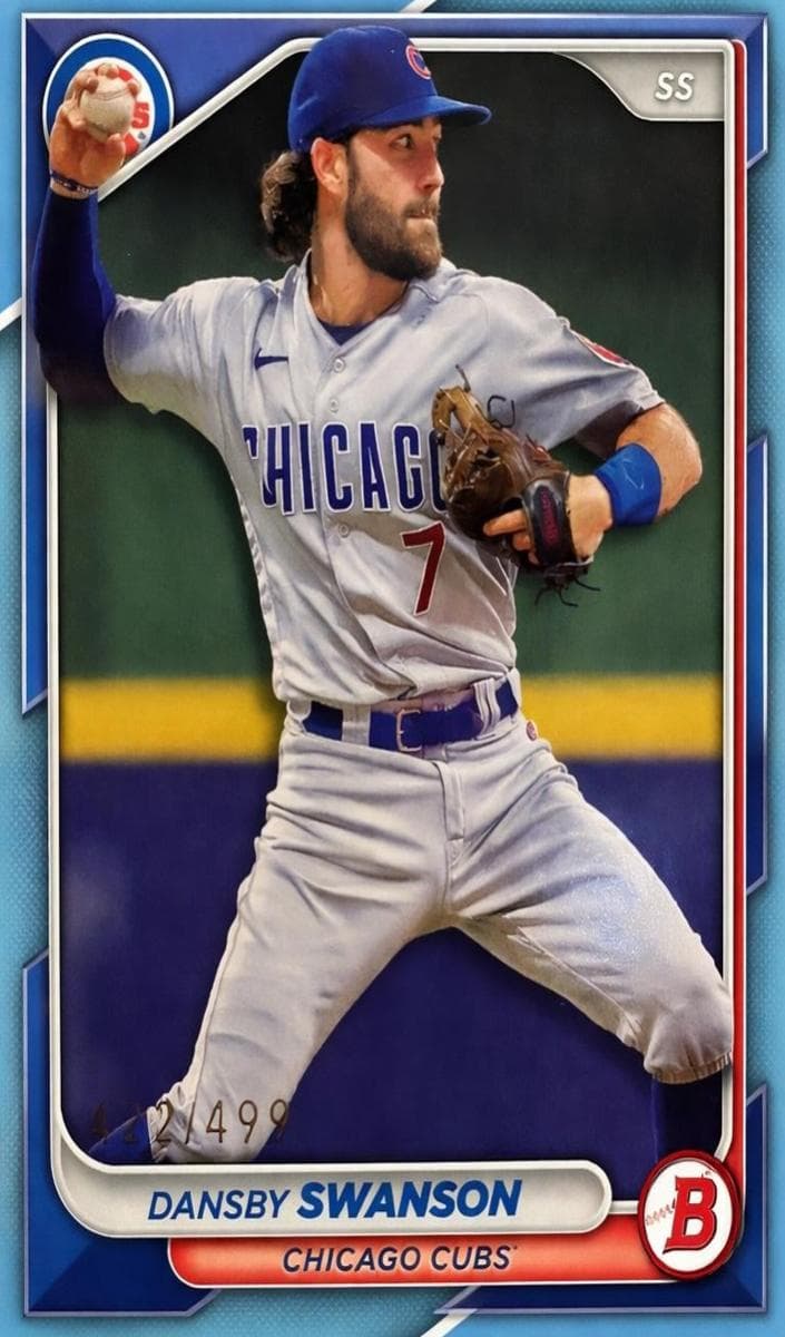 Dansby Swanson 2024 bowman Bowman