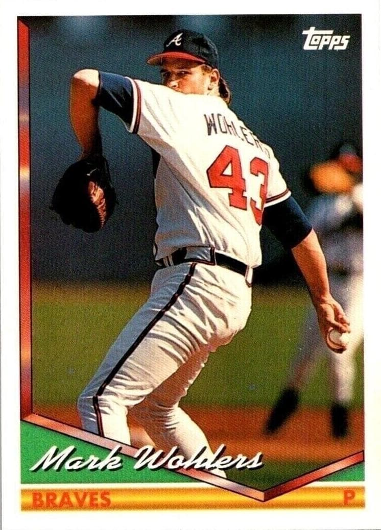 Mark Wohlers 1994 topps Topps