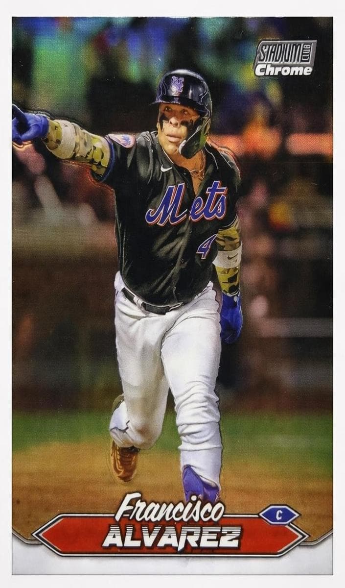Francisco Alvarez 2024 topps Stadium Club