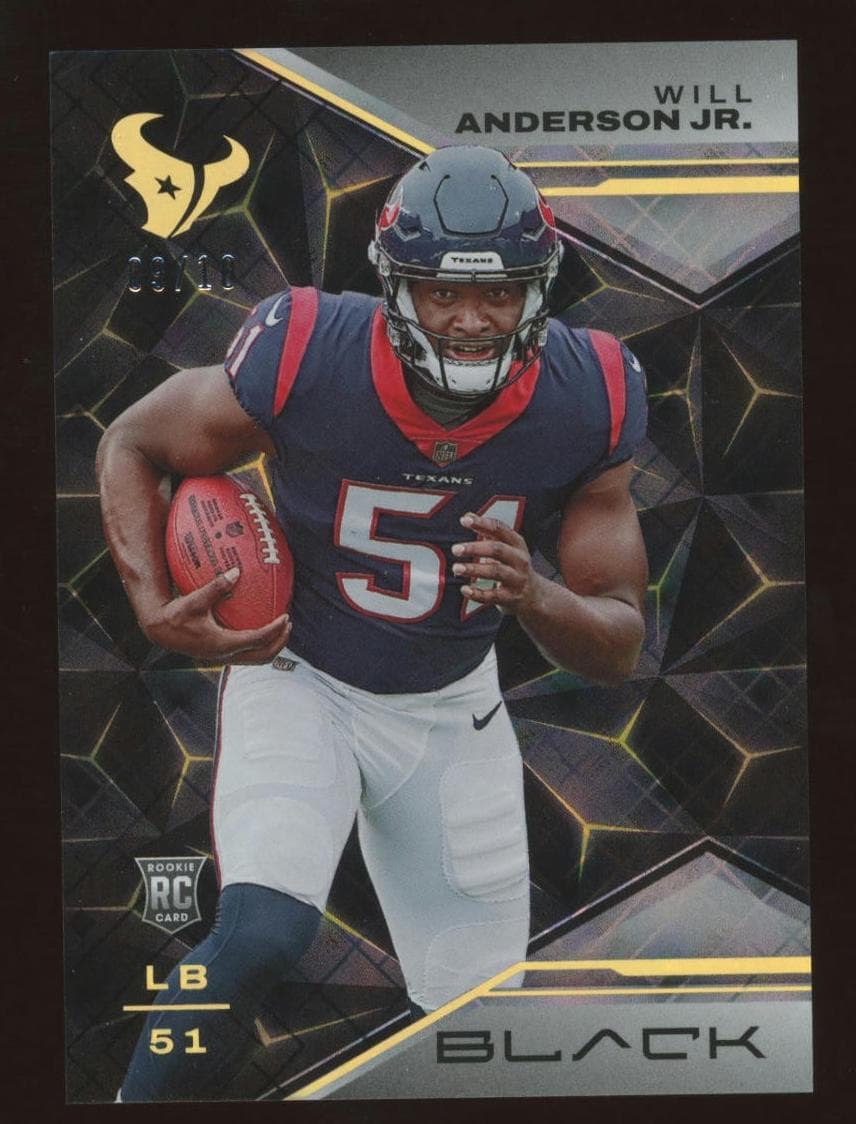Will Anderson Jr. 2023 panini Panini Black