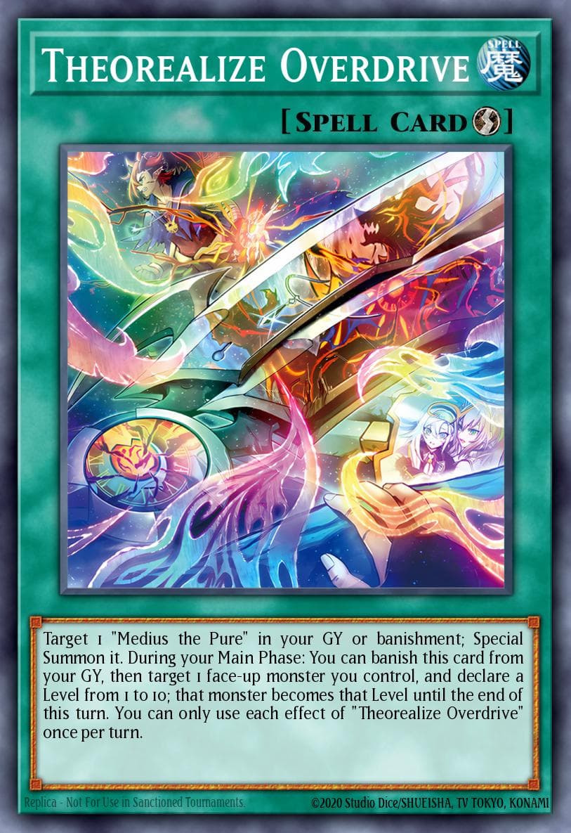 Theorealize Overdrive 2025 Yu-Gi-Oh! Doom of Dimensions