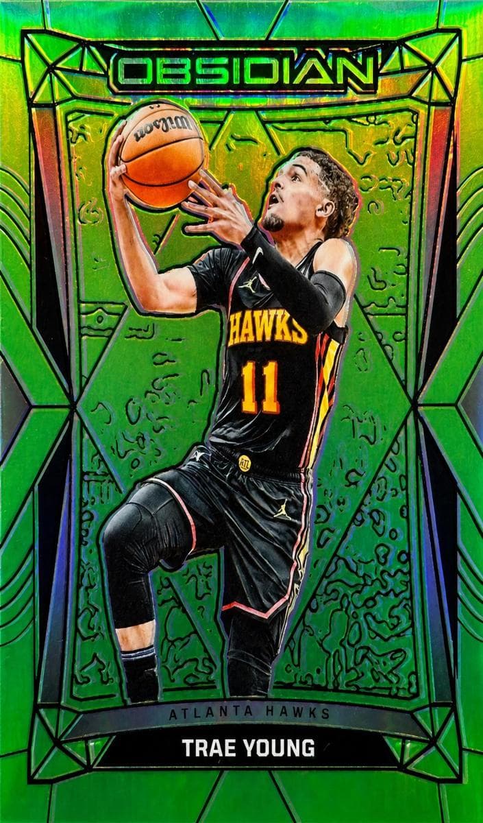 Trae Young 2023 panini Panini Obsidian