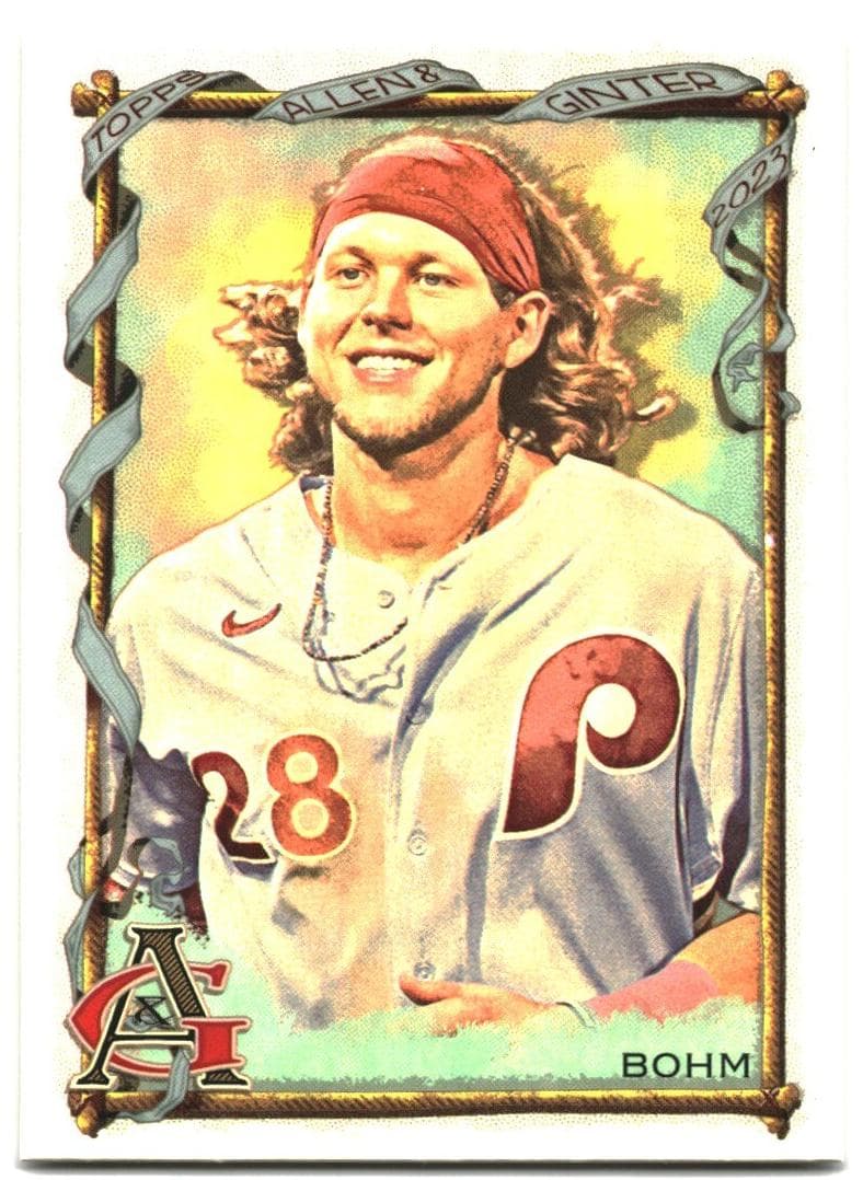 Alec Bohm 2023 topps Topps Allen & Ginter