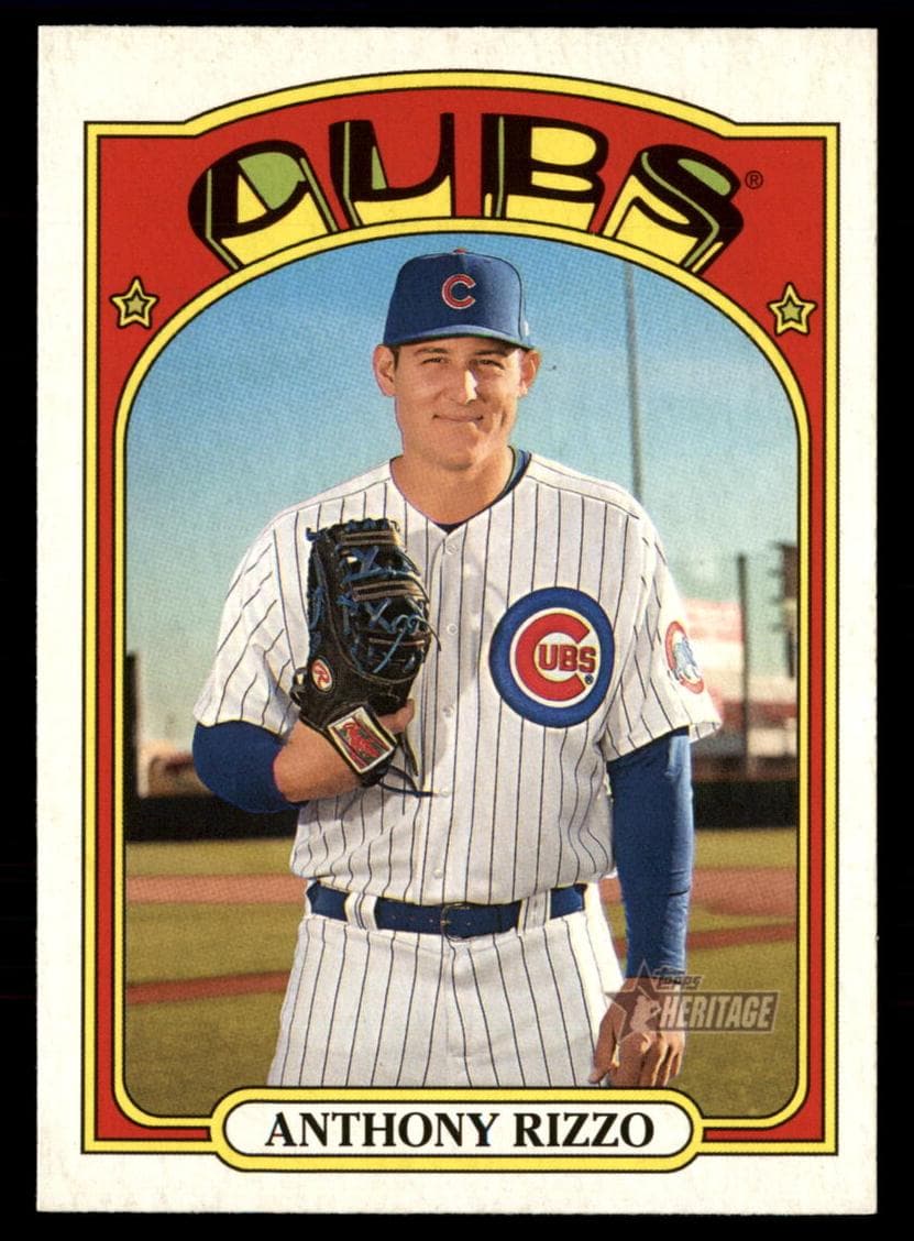 Anthony Rizzo 2021 topps Topps Heritage