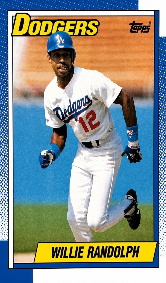 Two asterisks before copyright on back trading card