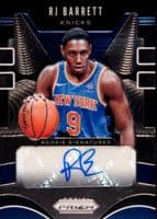 RJ Barrett trading card