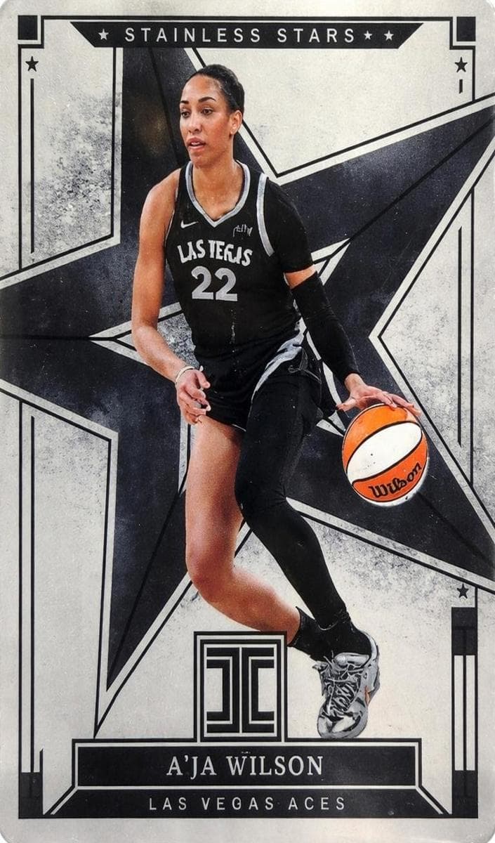 A'ja Wilson 2025 panini Panini WNBA Impeccable