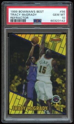Tracy McGrady 1999 bowman Bowman's Best