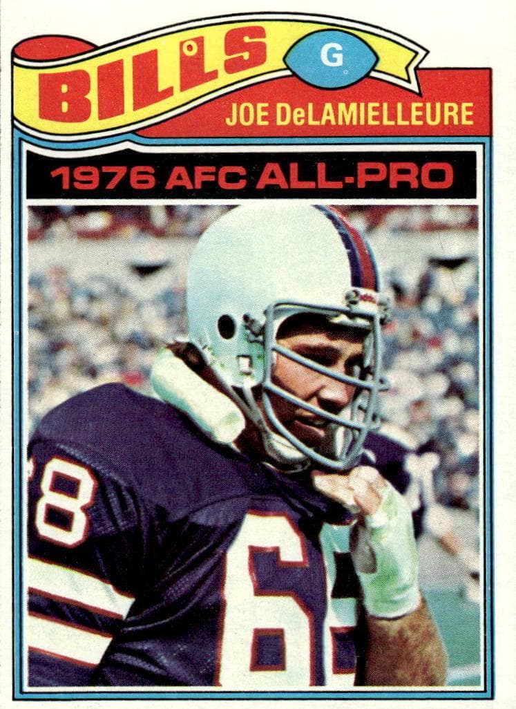 Joe DeLamielleure 1977 topps Topps