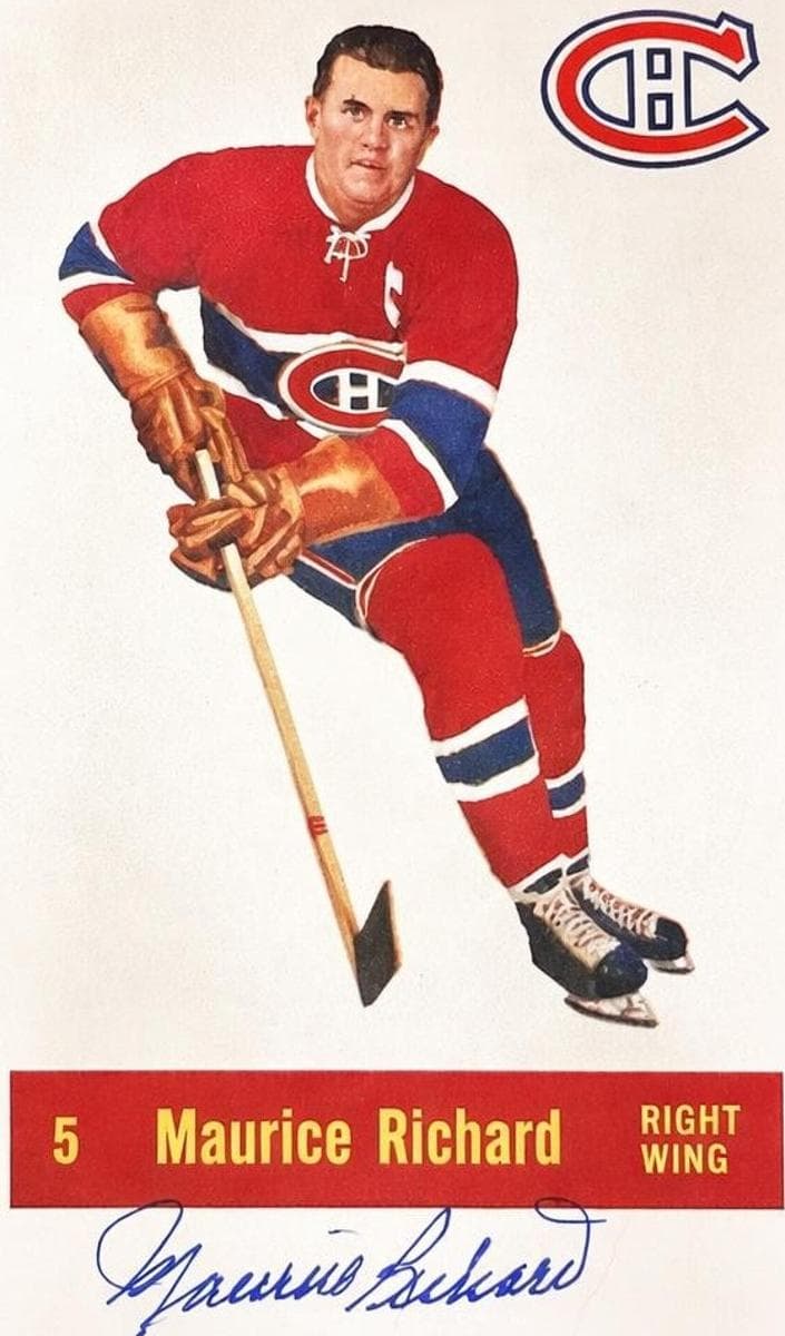 Maurice Richard 1957 unknown Parkhurst