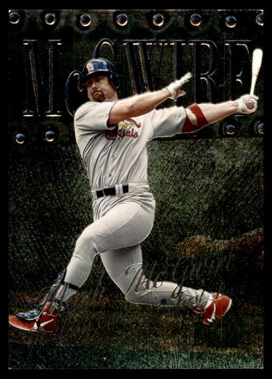 Mark McGwire 1999 fleer Skybox Metal Universe