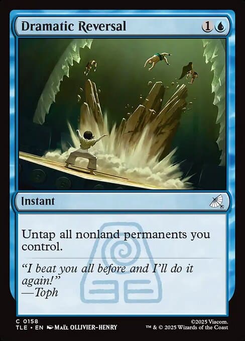 Dramatic Reversal 2025 Magic: The Gathering Avatar: The Last Airbender Eternal
