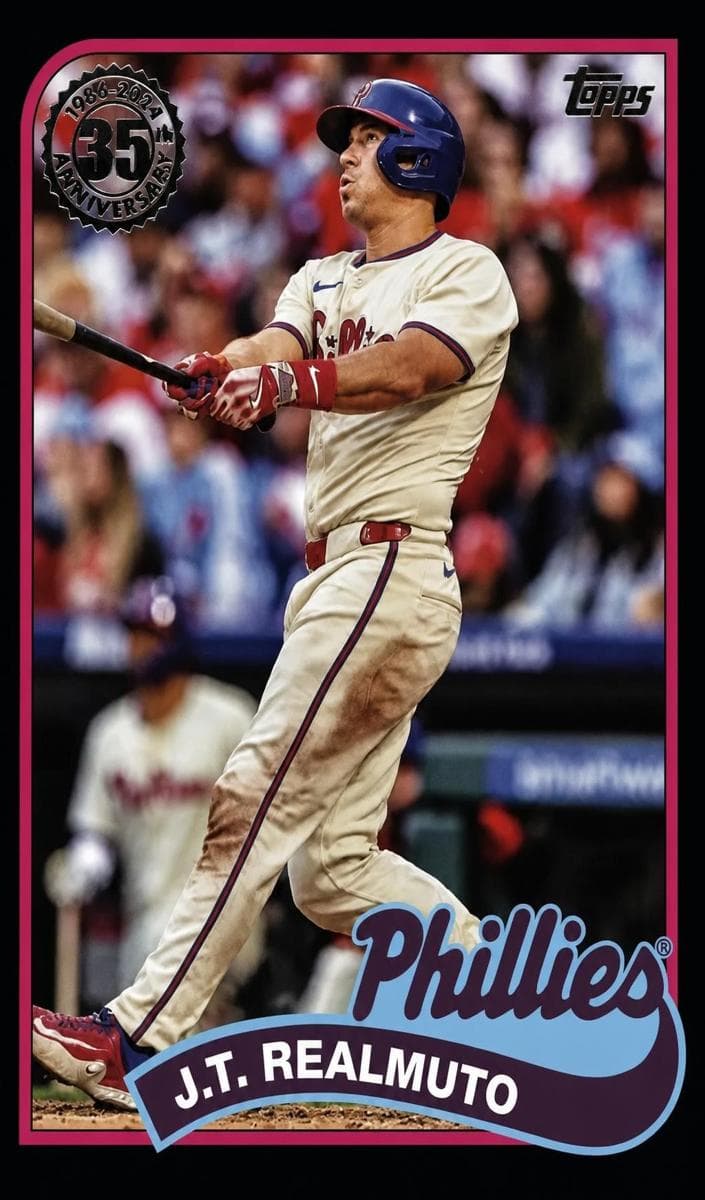J.T. Realmuto 2024 topps Topps Update
