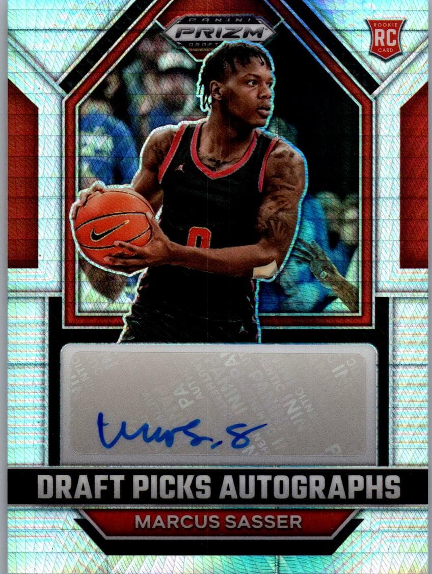 Marcus Sasser 2023 panini Panini Prizm Draft Picks