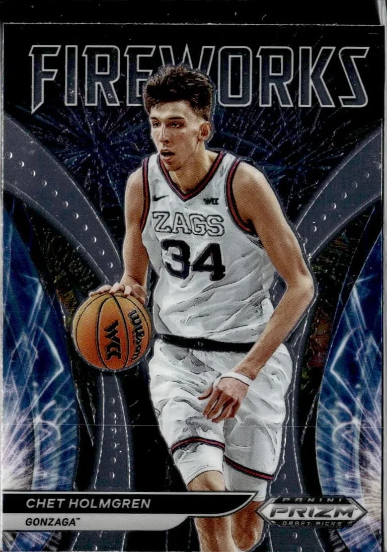 Chet Holmgren 2022 panini Panini Prizm Draft Picks