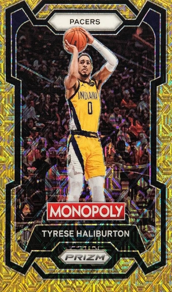 Tyrese Haliburton 2023 panini Panini Prizm Monopoly
