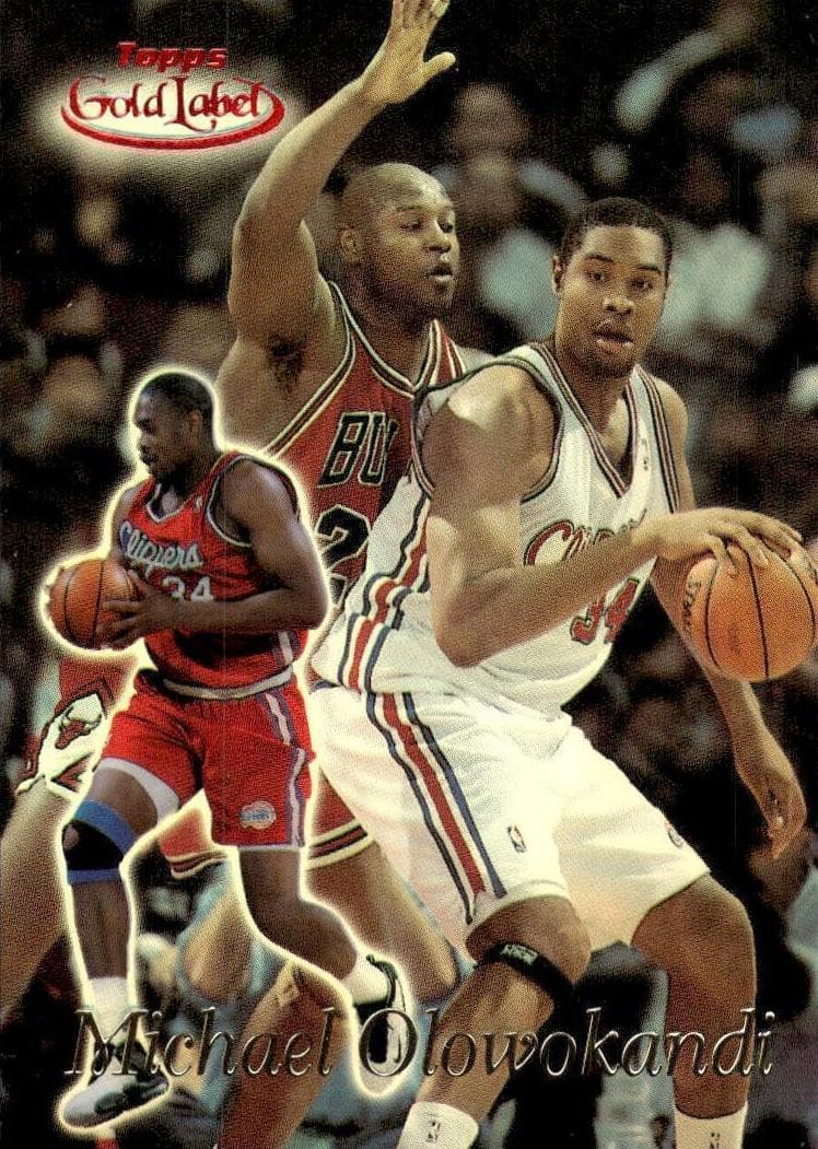 Michael Olowokandi 1999 topps Topps Gold Label